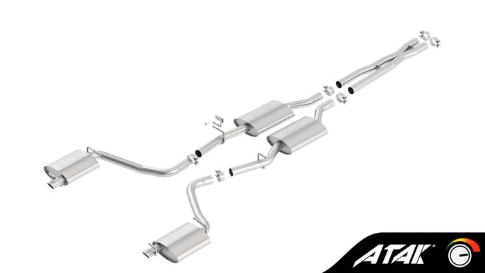 ATAK 2.25" CAT-BACK EXHAUST 15-21 CHRYSLER 300/ 15-23 CHARGER SXT 3.6L