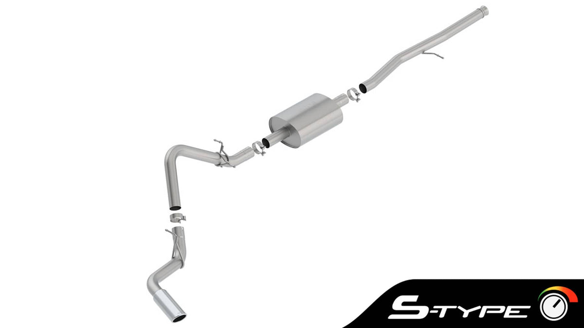 S-TYPE 3" CAT-BACK SIDE EXHAUST 19-26 GM 1500 5.3L EXTENDED/CREW CAB