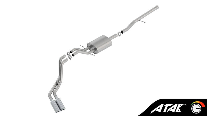 ATAK 2.75" CAT-BACK EXHAUST 14-18 GM 1500 EXT/CREW 5.3L