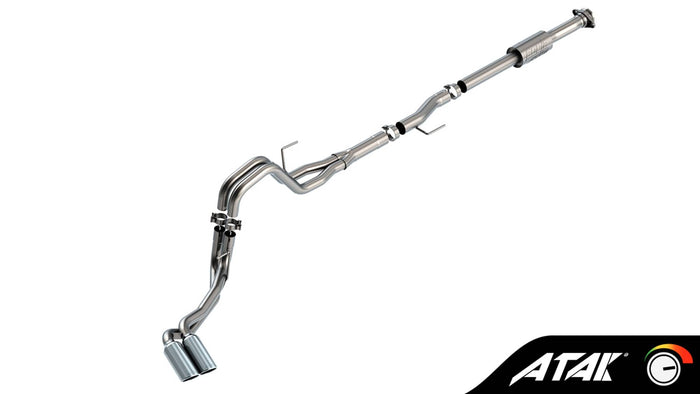 ATAK 3" CAT-BACK EXHAUST 21-26 F150 2.7L/3.5L