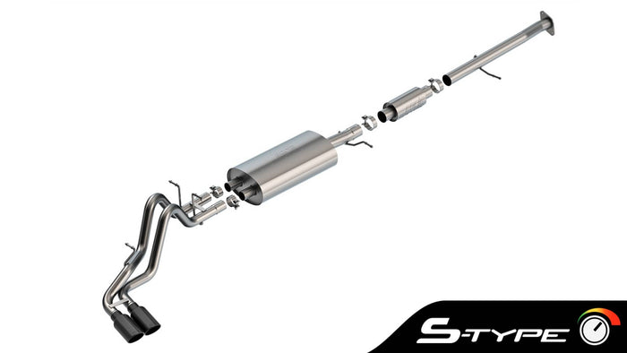 S-TYPE 3" CAT-BACK EXHAUST 23-26 COLORADO/ CANYON 2.7L