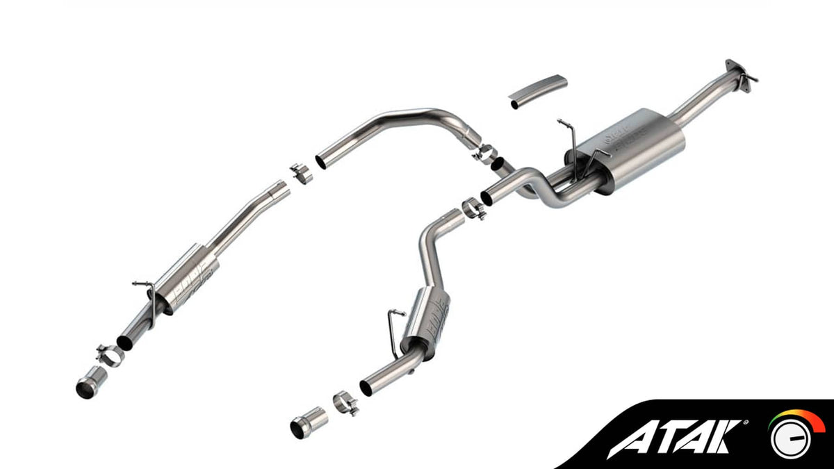 ATAK 3" CAT-BACK EXHAUST 25-26 RAM 1500 3.0L SO (EXC RHO)