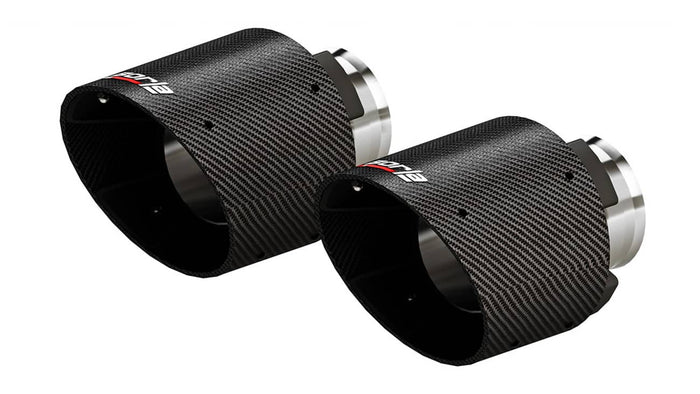 5" ROUND CARBON FIBER EXHAUST TIP 15-23 CHARGER