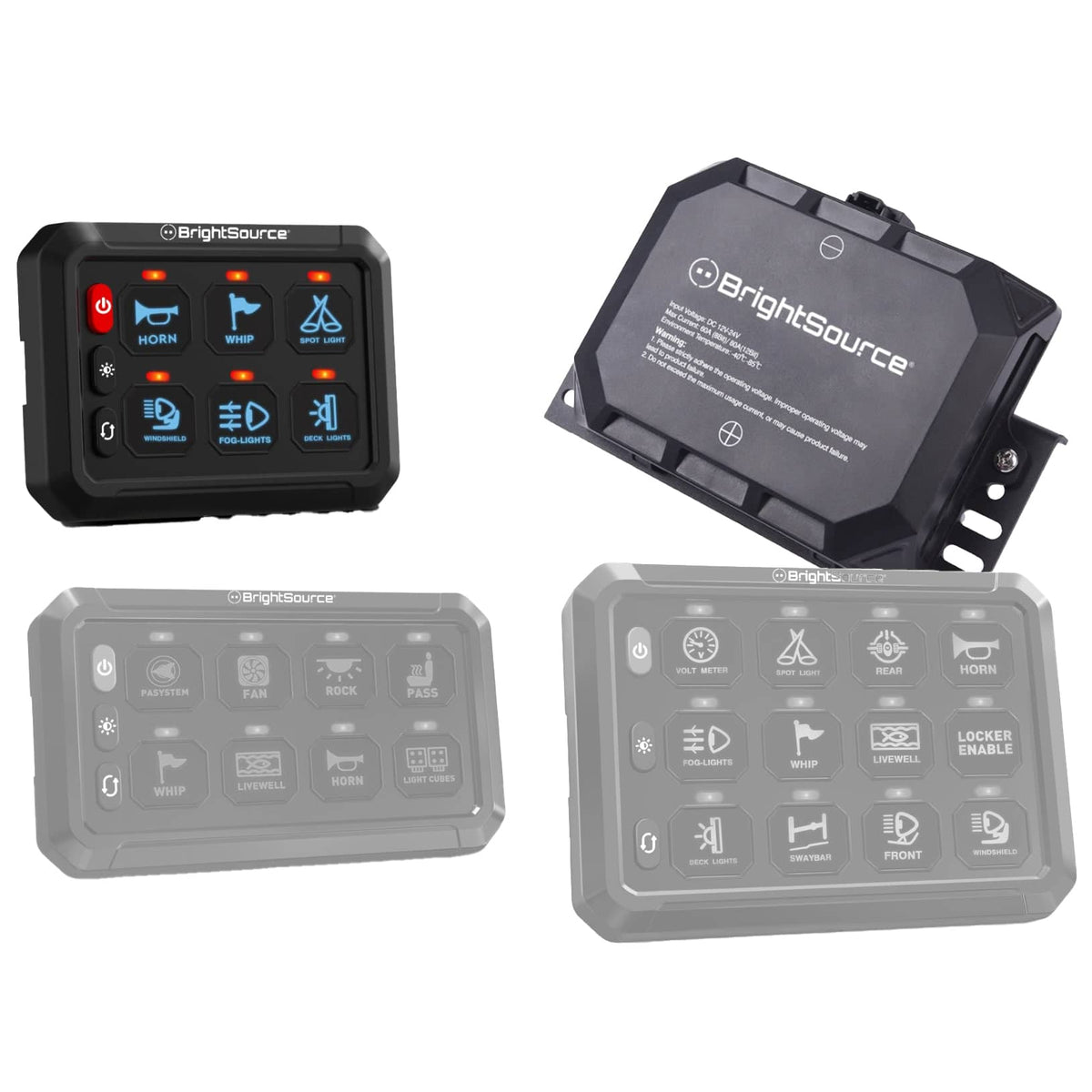 6 GANG MULTIFUNCTIONAL SWITCH KIT