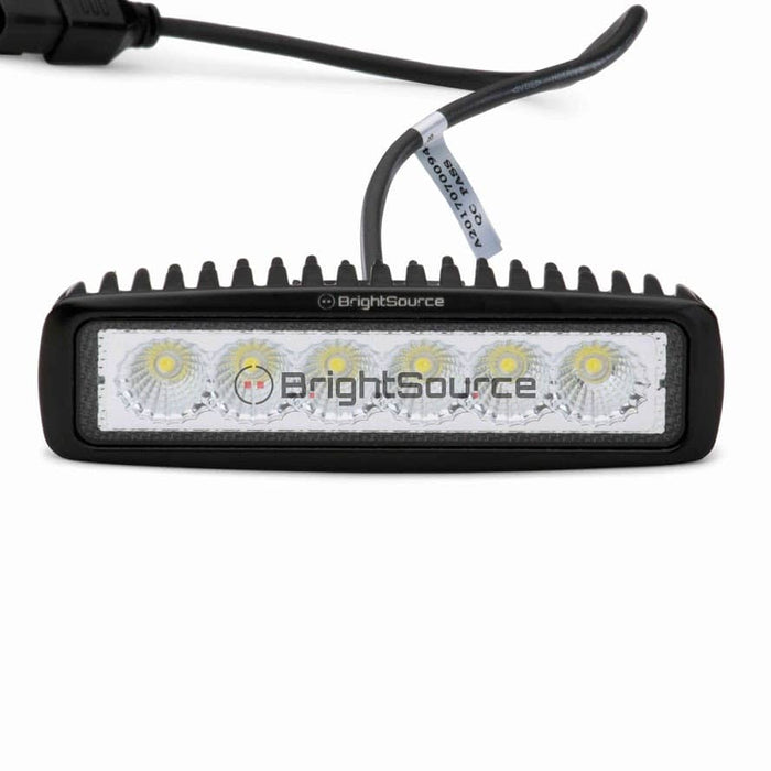 6 X 1.75IN RECTANGULAR WORK LIGHT FLOOD PATTERN