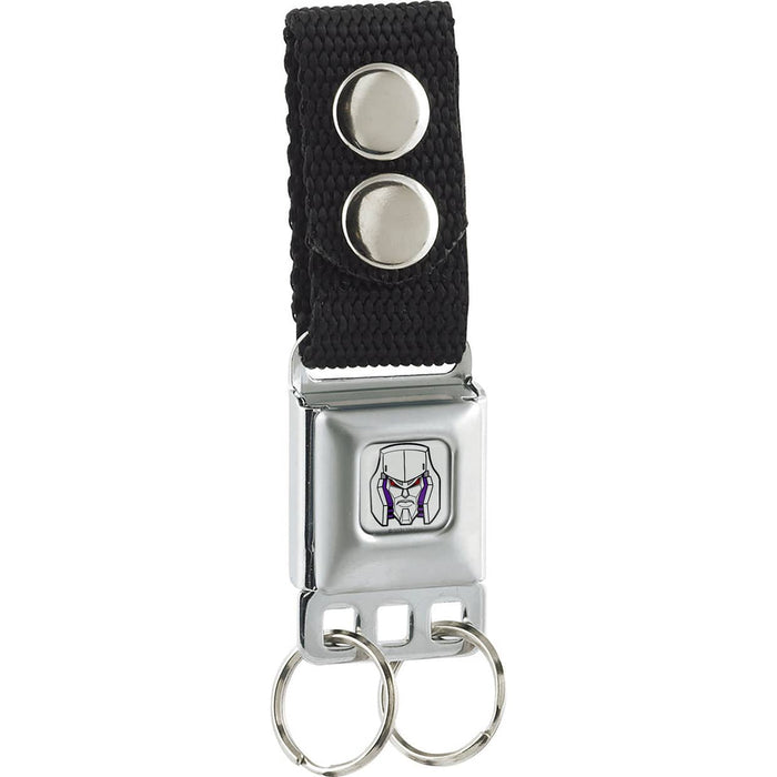 KEYCHAIN - TRANSFORMERS MEGATRON FACE FULL COLOR GRAY
