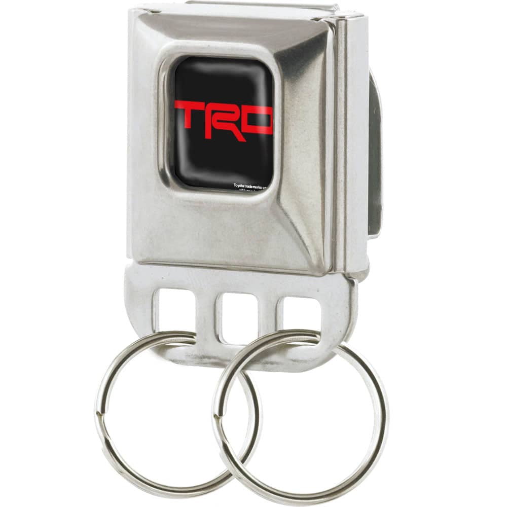 KEYHOLDER - TOYOTA RACING DEVELOPMENT TRD LOGO FULL COLOR BLACK/RED