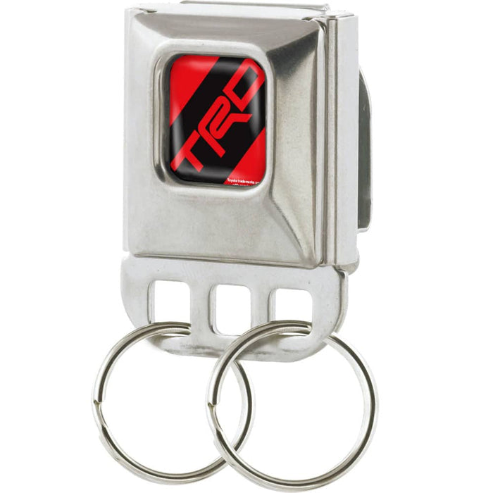 KEYHOLDER - TOYOTA RACING DEVELOPMENT TRD STRIPE LOGO FULL COLOR RED/BLACK