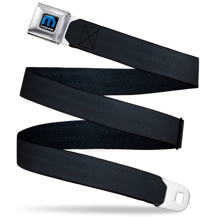 MOPAR SEATBELT BELT - BLACK PANEL XL WEBBING