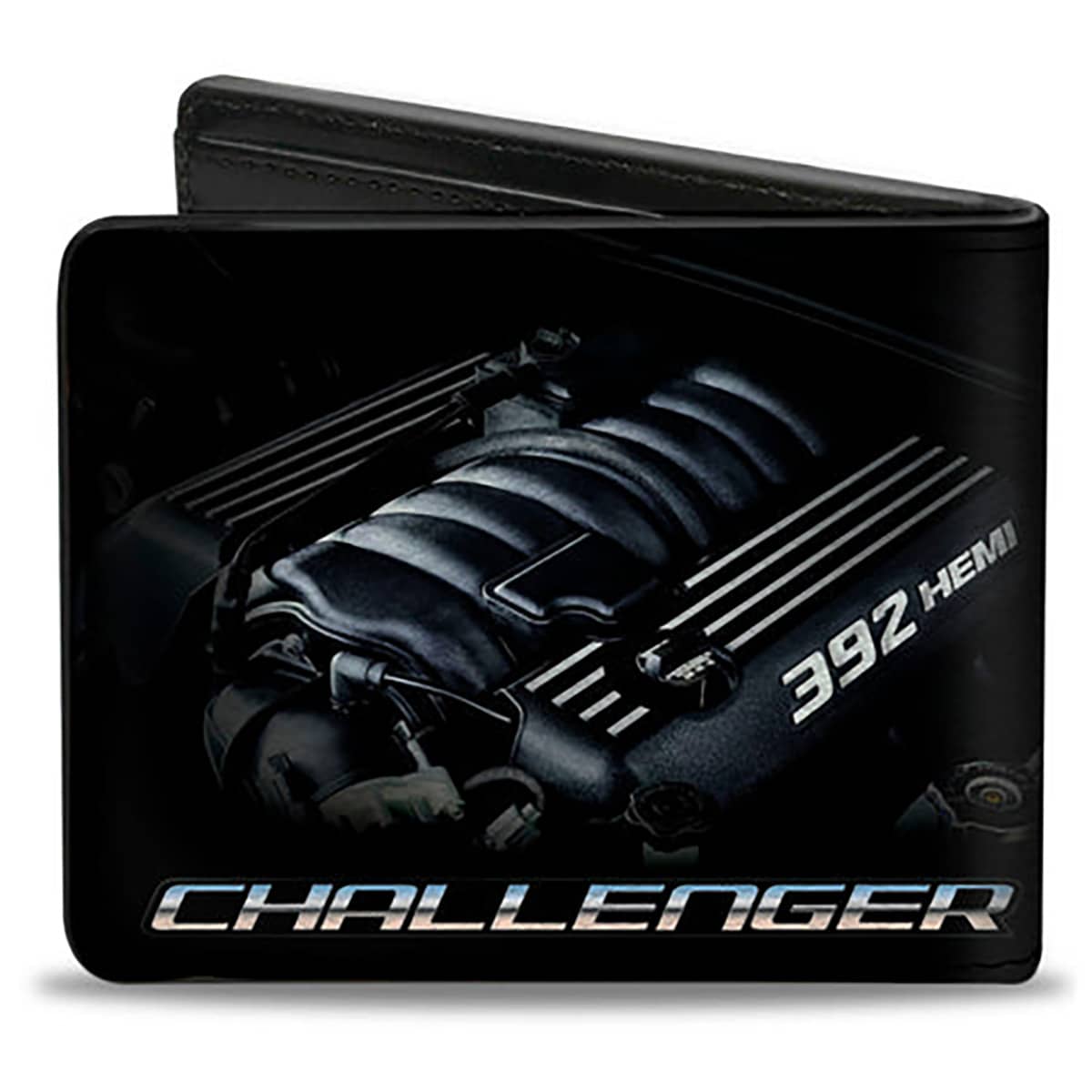 BI-FOLD WALLET - CHALLENGER BOLD 392 HEMI ENGINE