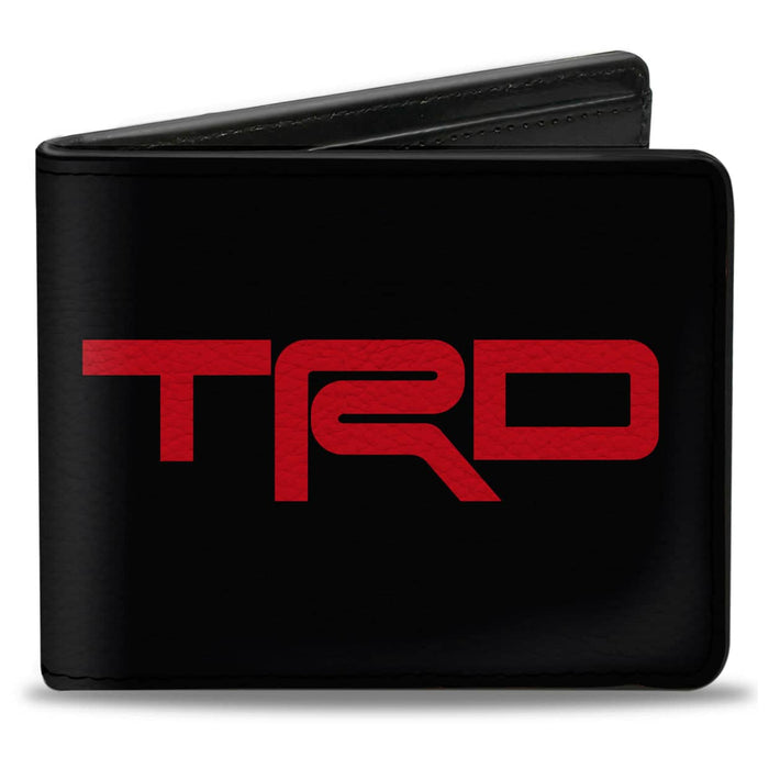 BI-FOLD WALLET - TOYOTA RACING DEVELOPMENT TRD LOGO BLACK/RED