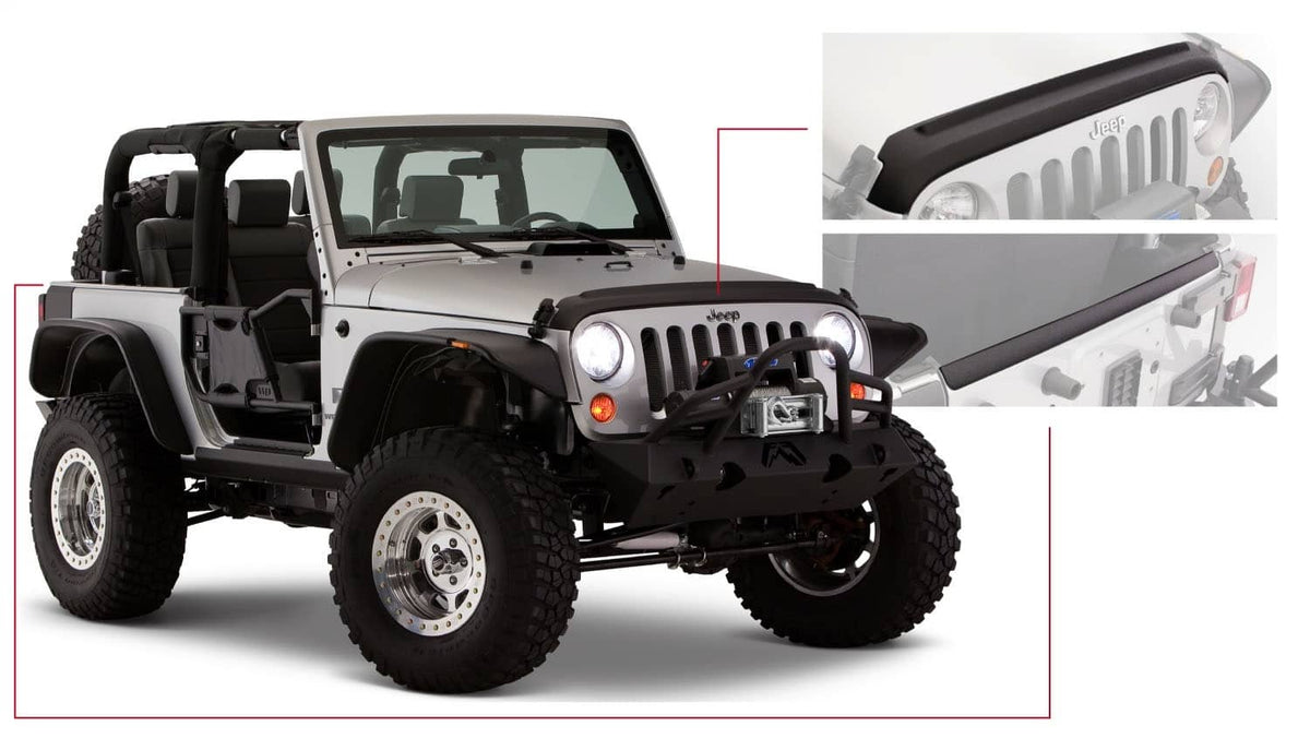HOOD & T.GATE PROTECTOR 07-18 WRANGLER JK