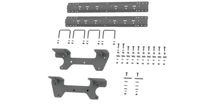 MOUNT RAILS W/BRKT KIT 19-26 GM 1500 (EXC DENALI/HIGH COUNTRY)