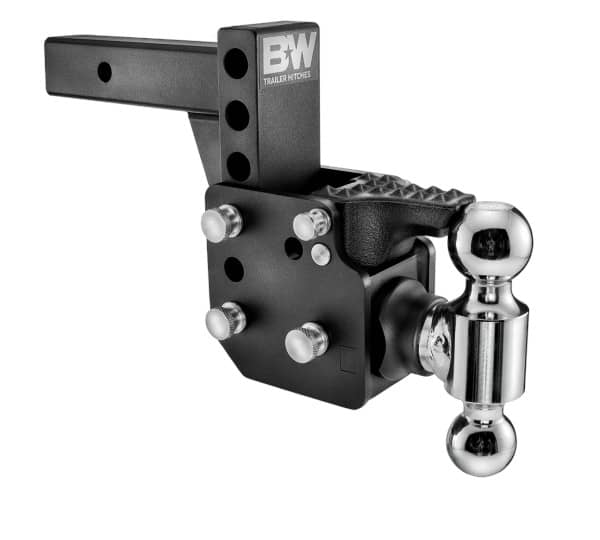 DUAL BALL PINTLE HITCH 2" SHANK