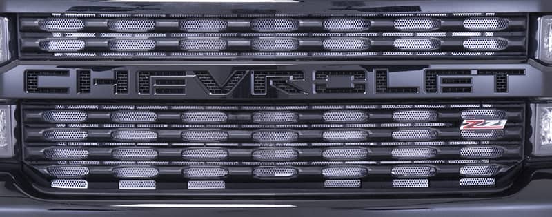 SS GRILLE SCREEN (UPPER ONLY) 19-21 CHEV 1500
