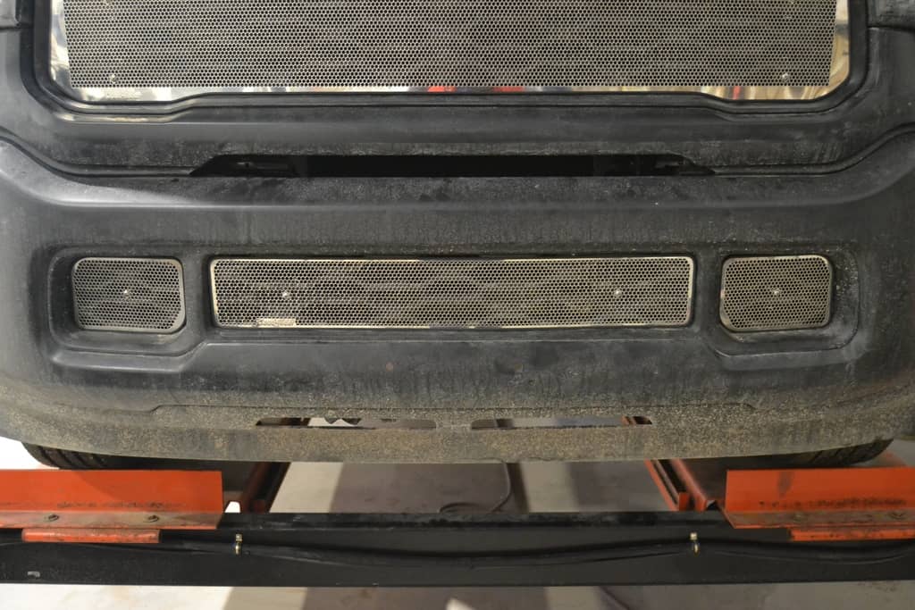 SS BUMPER SCREEN 19-23 RAM 2500/3500 TRADESMAN