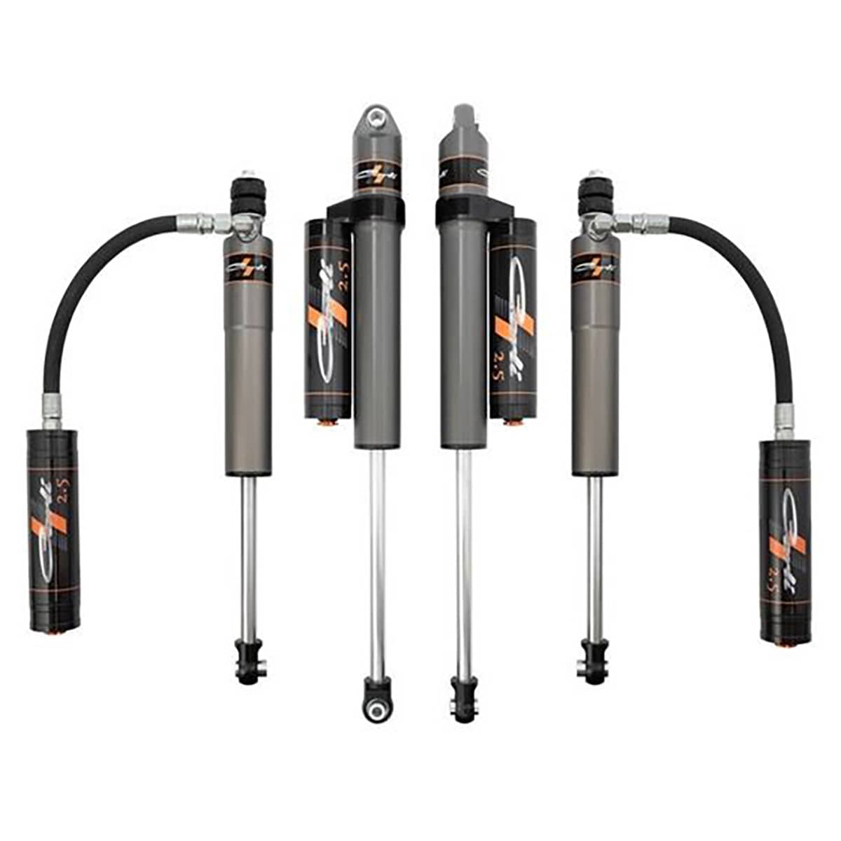 2.5" LIFT FRONT & REAR SHOCK PKG | 05-24 SUPER DUTY 4WD