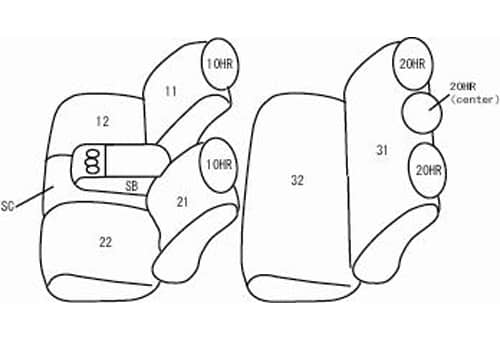 FRONT/REAR SEAT CVRS 13-18 RAM QUAD/CREW 1500/ 13-19 2500/3500