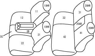 FRONT/REAR SEAT COVERS 07-13 GM 1500/ 07-14 HD CREW CAB