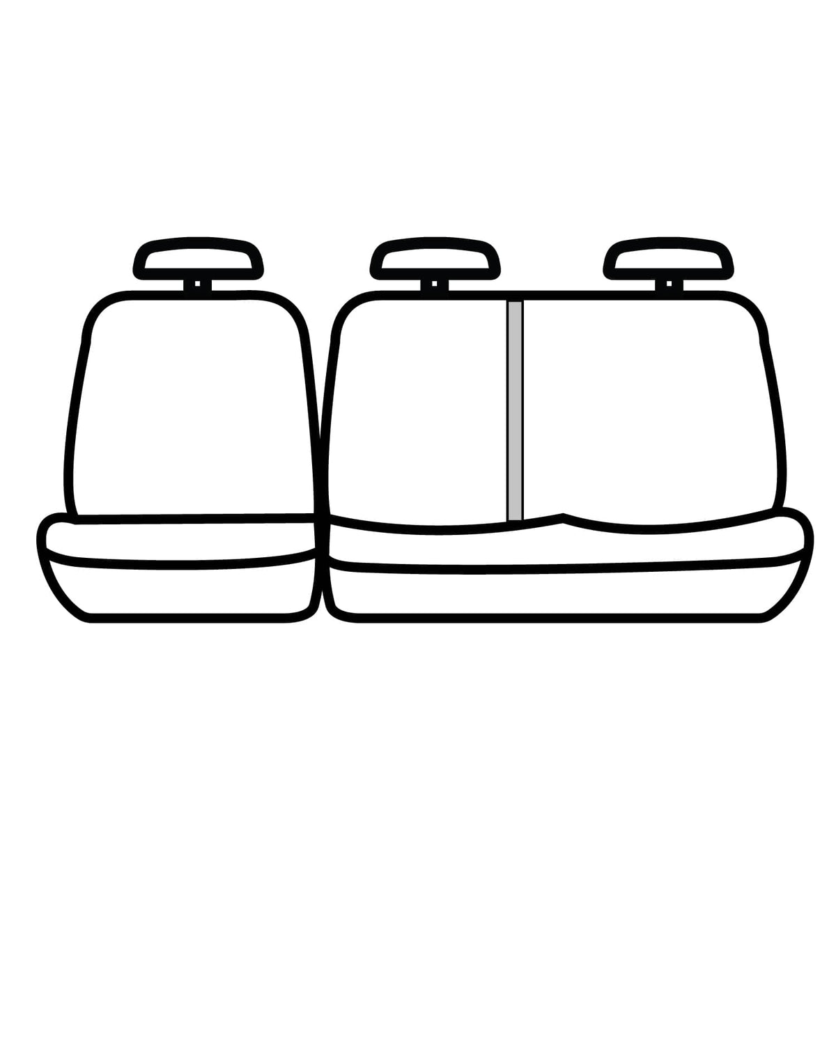 60/40 REAR SEAT CVR 19-26 F150 CREW CAB