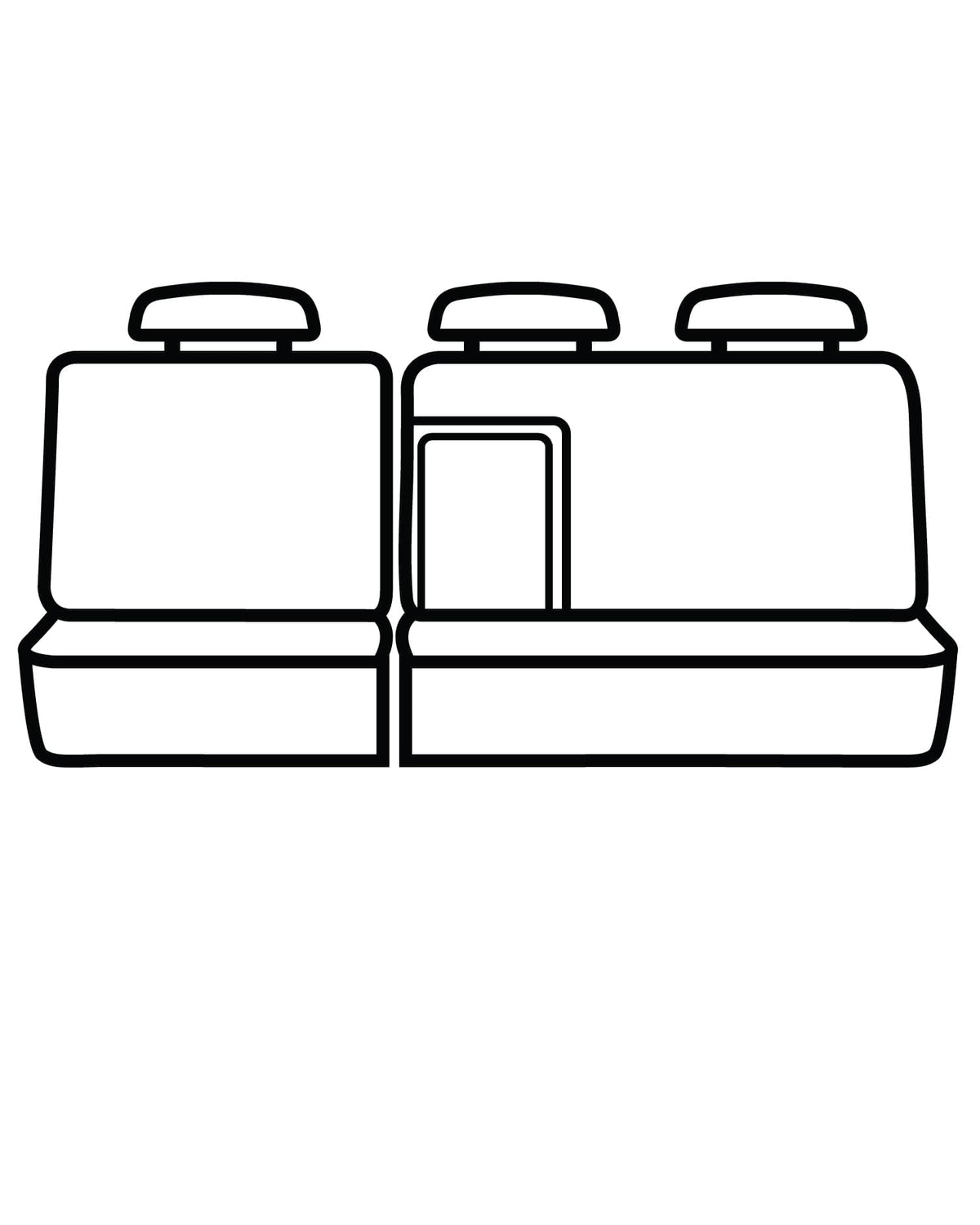 60/40 REAR SEAT CVR 21-26 F150 CREW