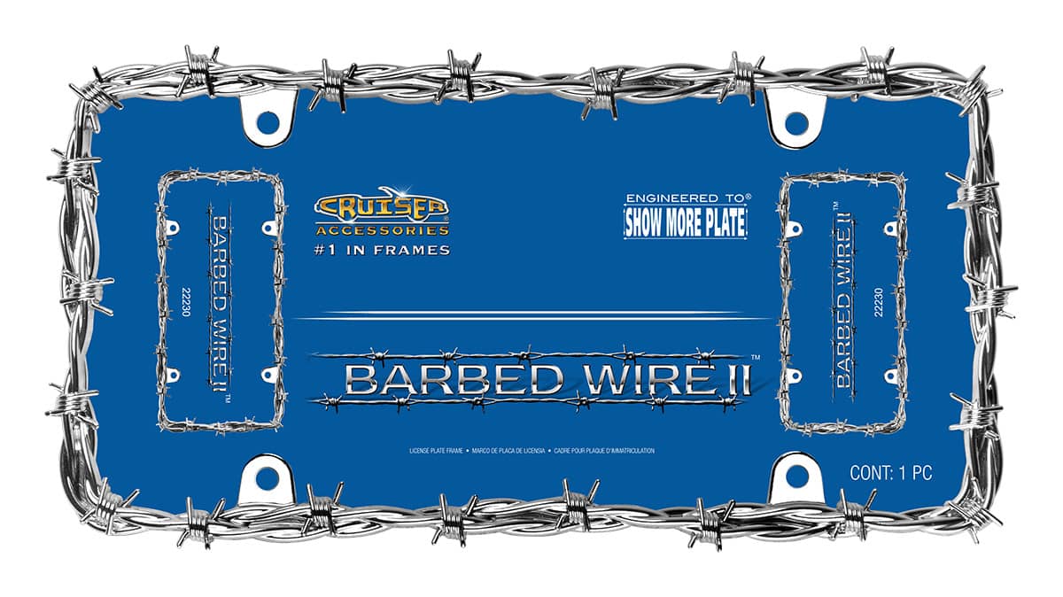 L/PLATE FRM BARBED WIRE