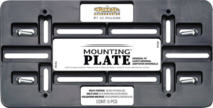MOUNTING PLATE BLACK
