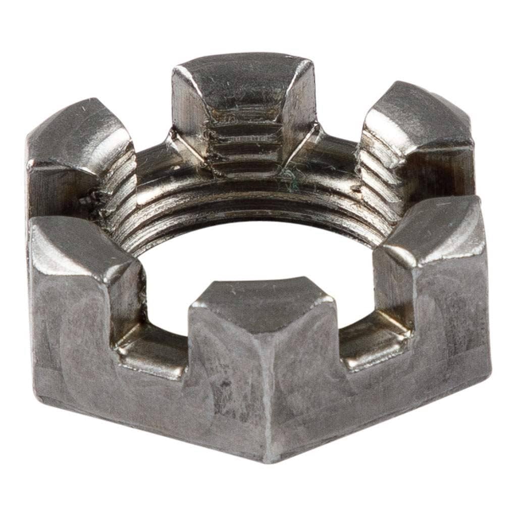 1" SPINDLE NUT - 6-SLOT CASTLE