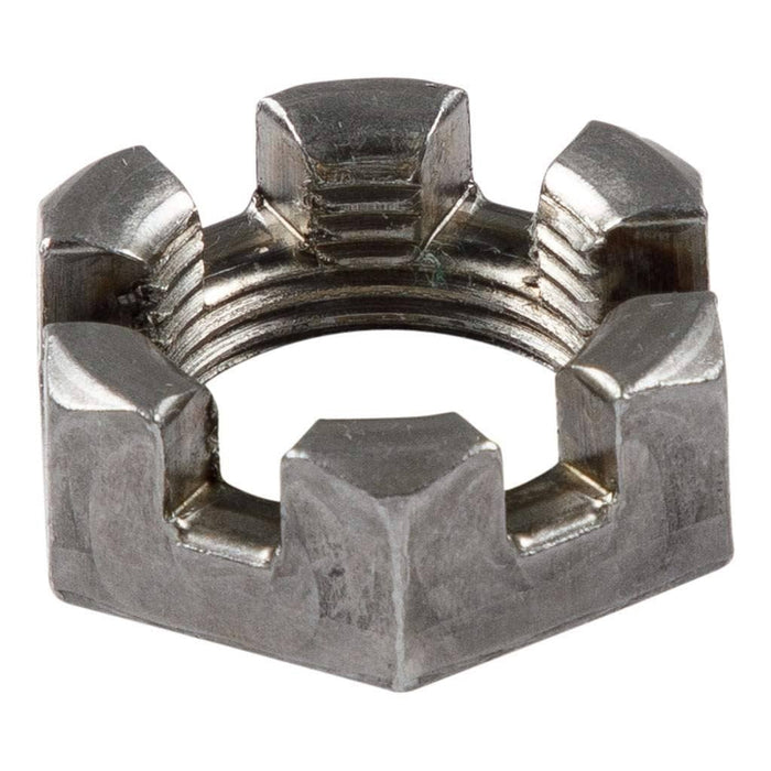 1" SPINDLE NUT - 6-SLOT CASTLE