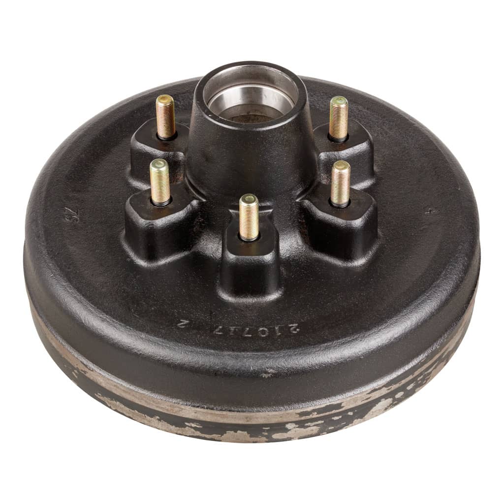 12" BRAKE DRUM HUB FOR 6,000-LB. AXLE - 6 ON 5.5", 1/2" STUD