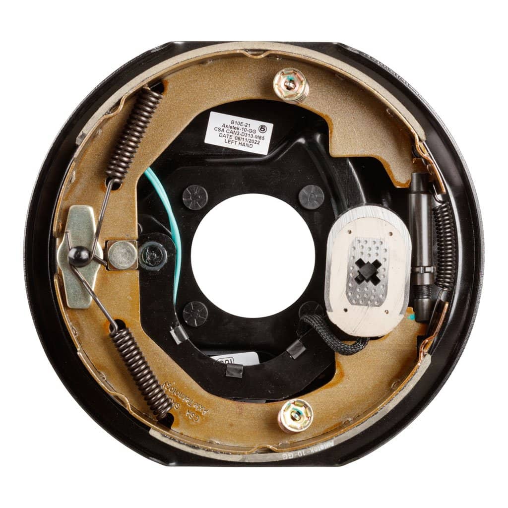 ELECTRIC BRAKE ASSEMBLY - 10" X 2.25", 4-BOLT, 3,500 LBS. LEFT SIDE