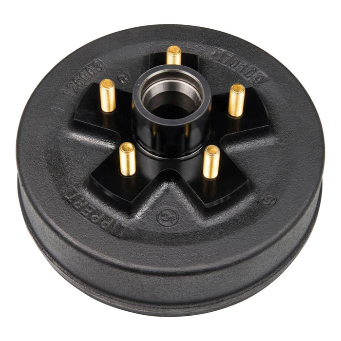 10" BRAKE DRUM HUB FOR 3,500-LB. AXLE - 5 ON 4.5", 1/2" STUD