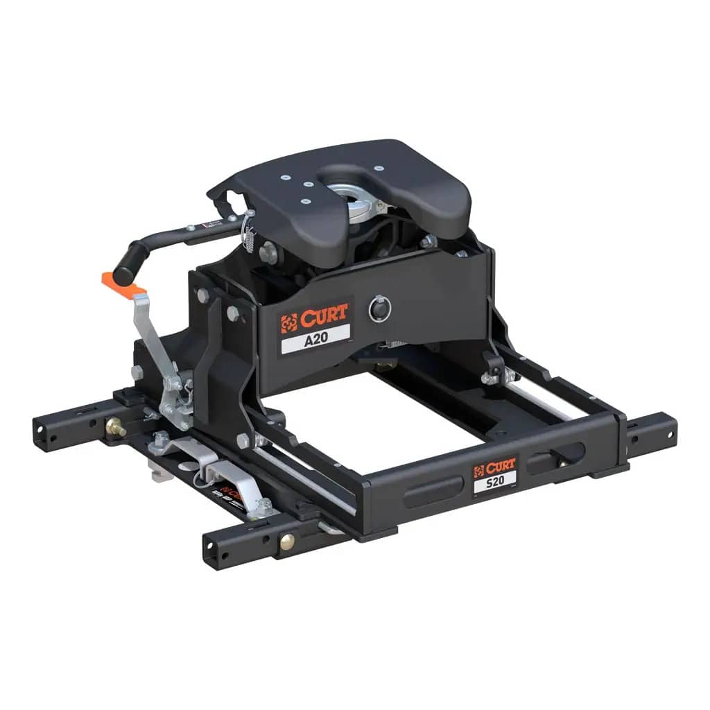 A20 5TH WHEEL HITCH W/ S20 SLIDER & PUCK SYSTEM ADAPTER