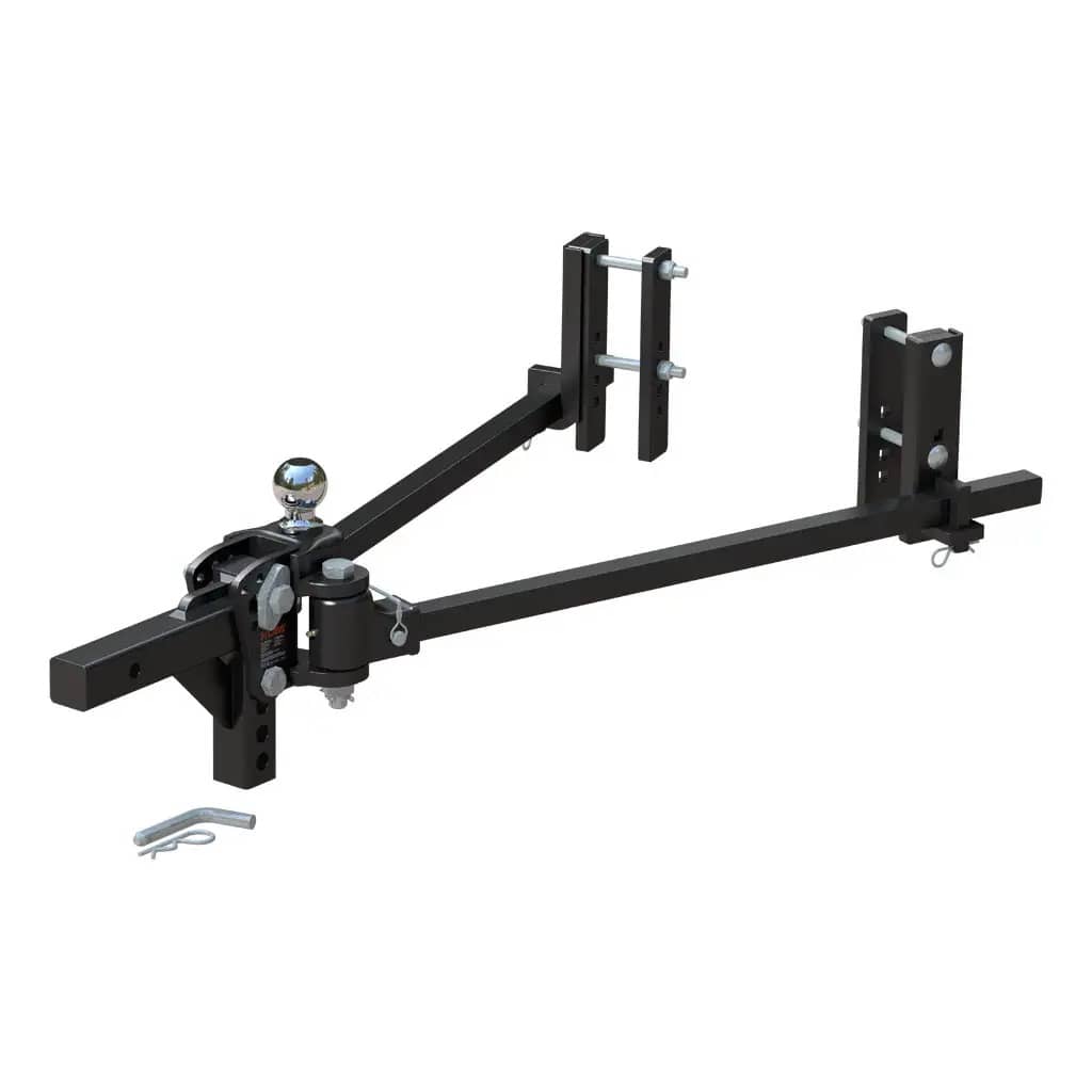 TRUTRACK 2P TRUNNION WD HITCH WITH 2X SWAY CONTROL