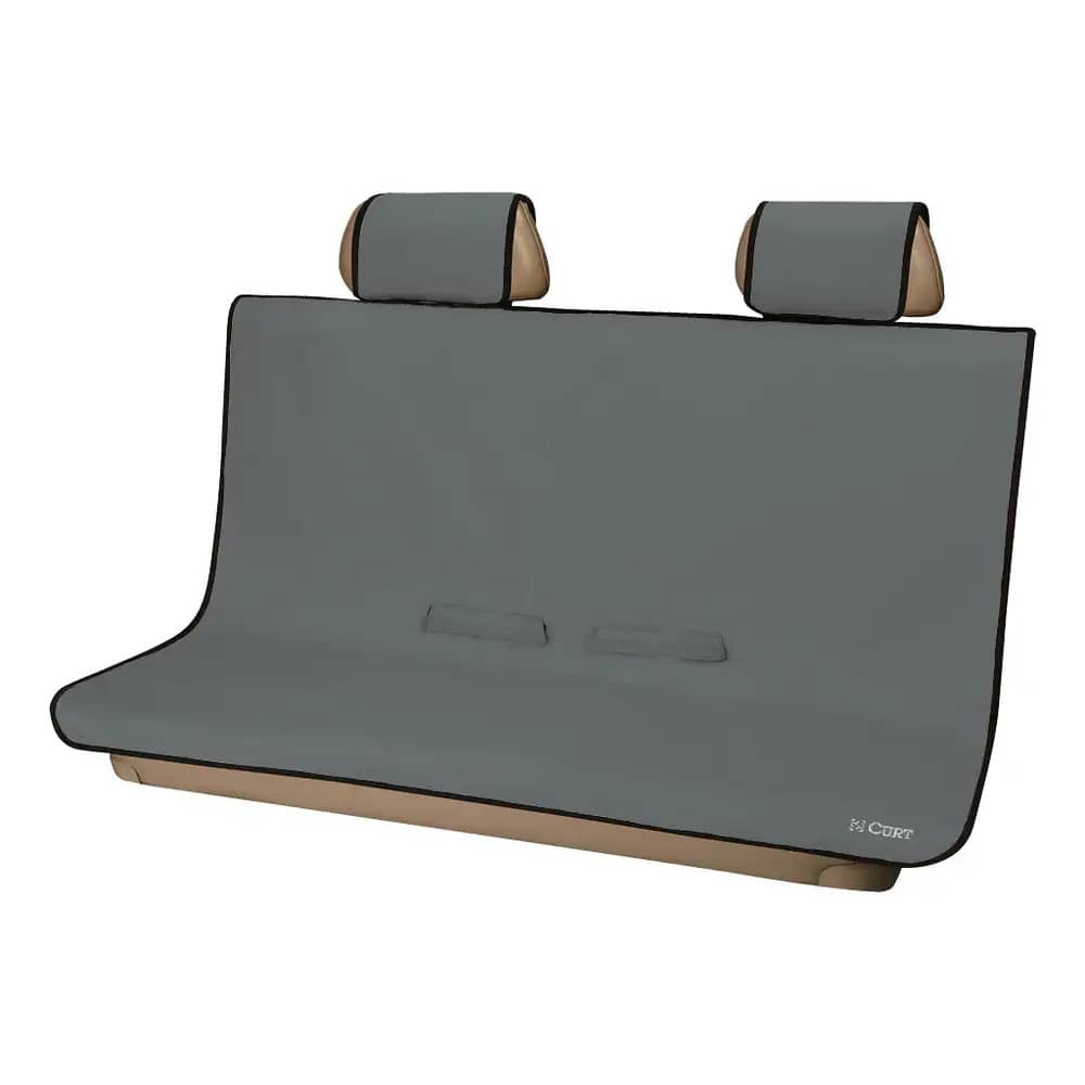SEAT DEFENDER 58" X 55" REMOVABLE WATERPROOF GREY BENCH SEAT COVER