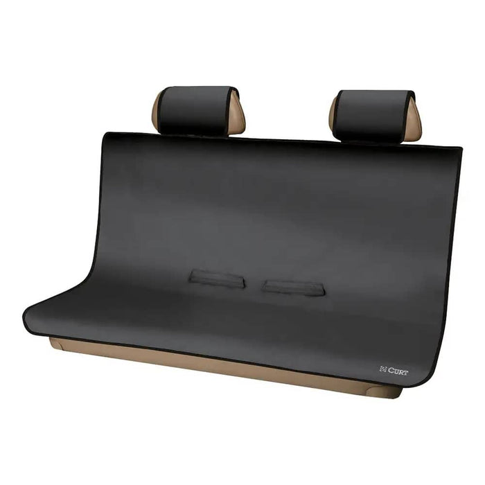SEAT DEFENDER 58" X 55" REMOVABLE WATERPROOF BLACK BENCH SEAT COVER