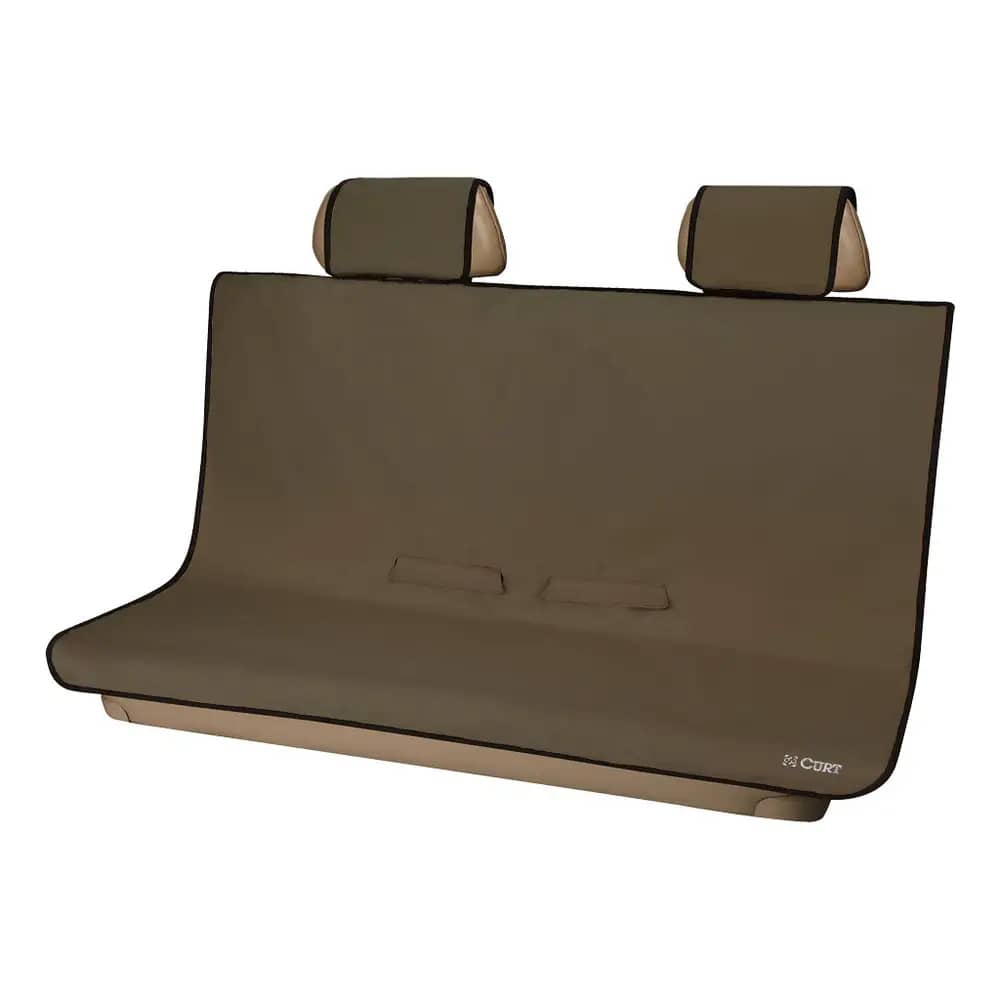 SEAT DEFENDER 58" X 55" REMOVABLE WATERPROOF BROWN BENCH SEAT COVER