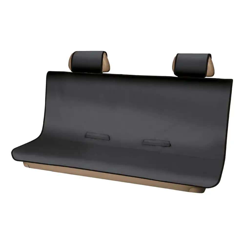SEAT DEFENDER 58" X 63" REMOVABLE WATERPROOF BLACK XL BENCH TRUCK SEAT COVER