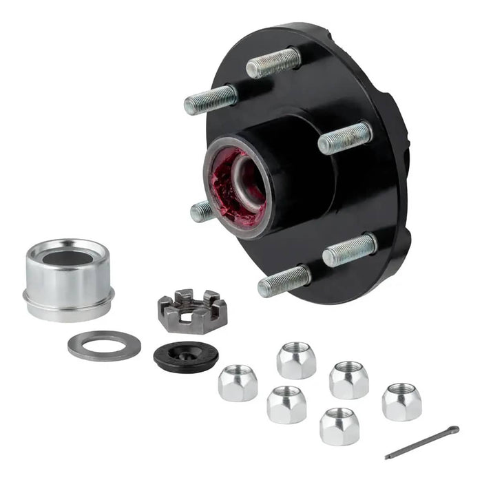 IDLER HUB COMPLETE KIT W/INSTALLED BEARINGS/4400LB AXLES