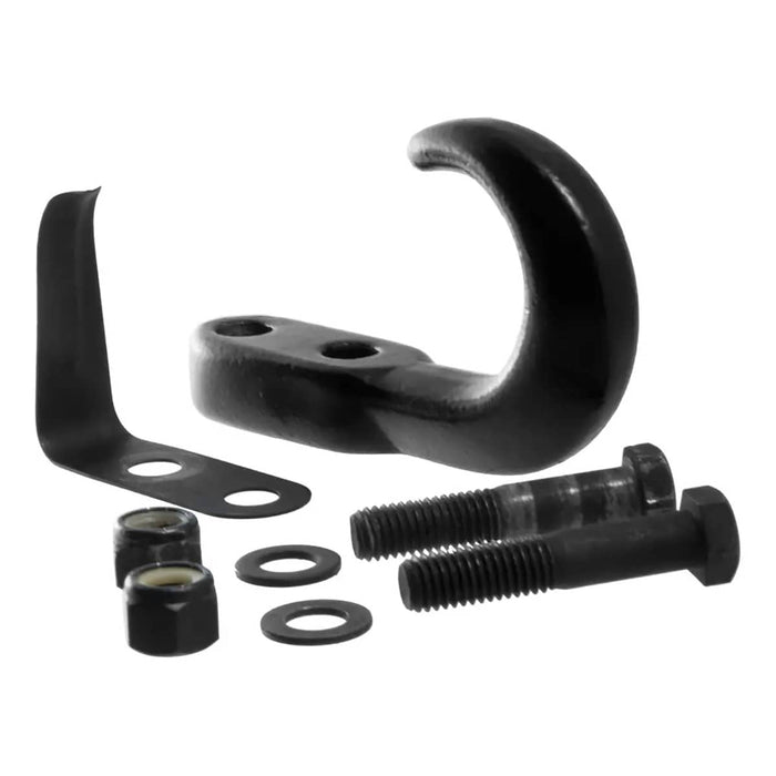 BLACK TOW HOOK W/HARDWARE