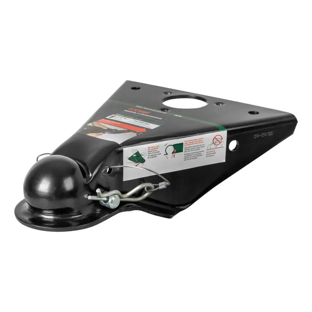 QUICKPIN NO-LATCH 2-5/16" A-FRAME TRAILER COUPLER