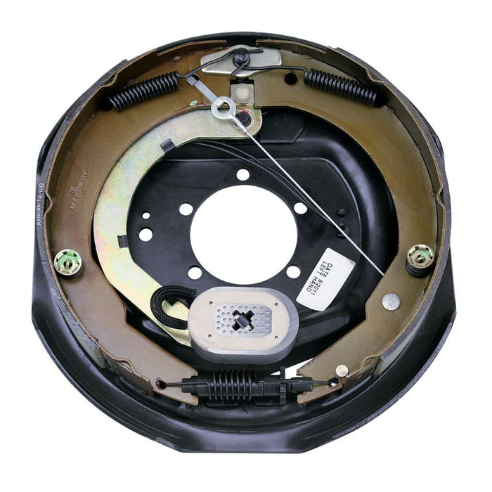 FORWARD SELF-ADJUSTING BRAKE ASSEMBLY - 12" X 2", 5-BOLT, 5,200-7,000-LB. LEFT SIDE (RETAIL BOX)