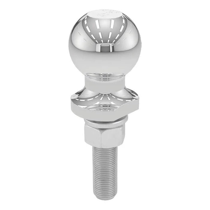 2" Trailer Ball (3/4" x 3" Shank, 3,500 lbs., Chrome)