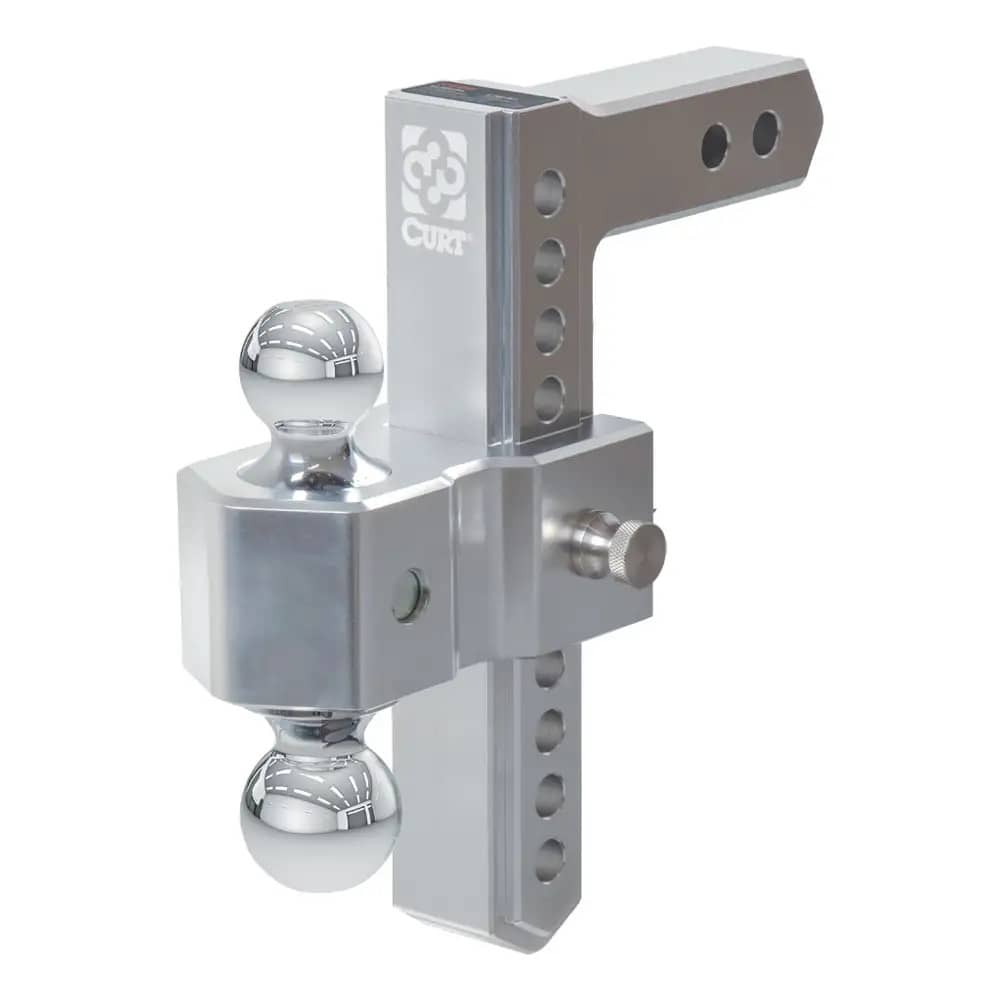 2-INCH ALUM. BALL MOUNT 9-1/2 INCH DROP