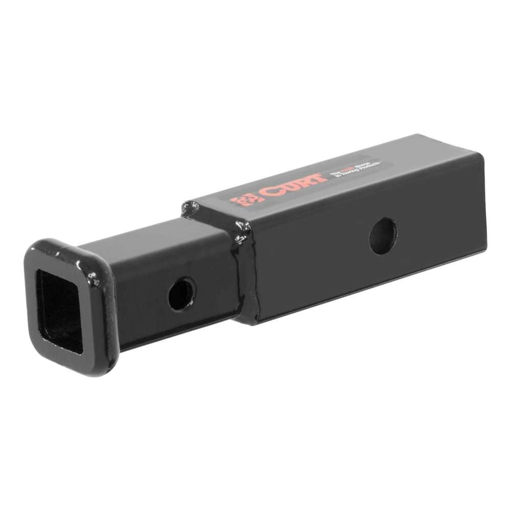 RECEIVER TUBE ADAPTER (2" TO 1-1/4" SHANK, 3,500 LBS. GTW, 4" LENGTH)
