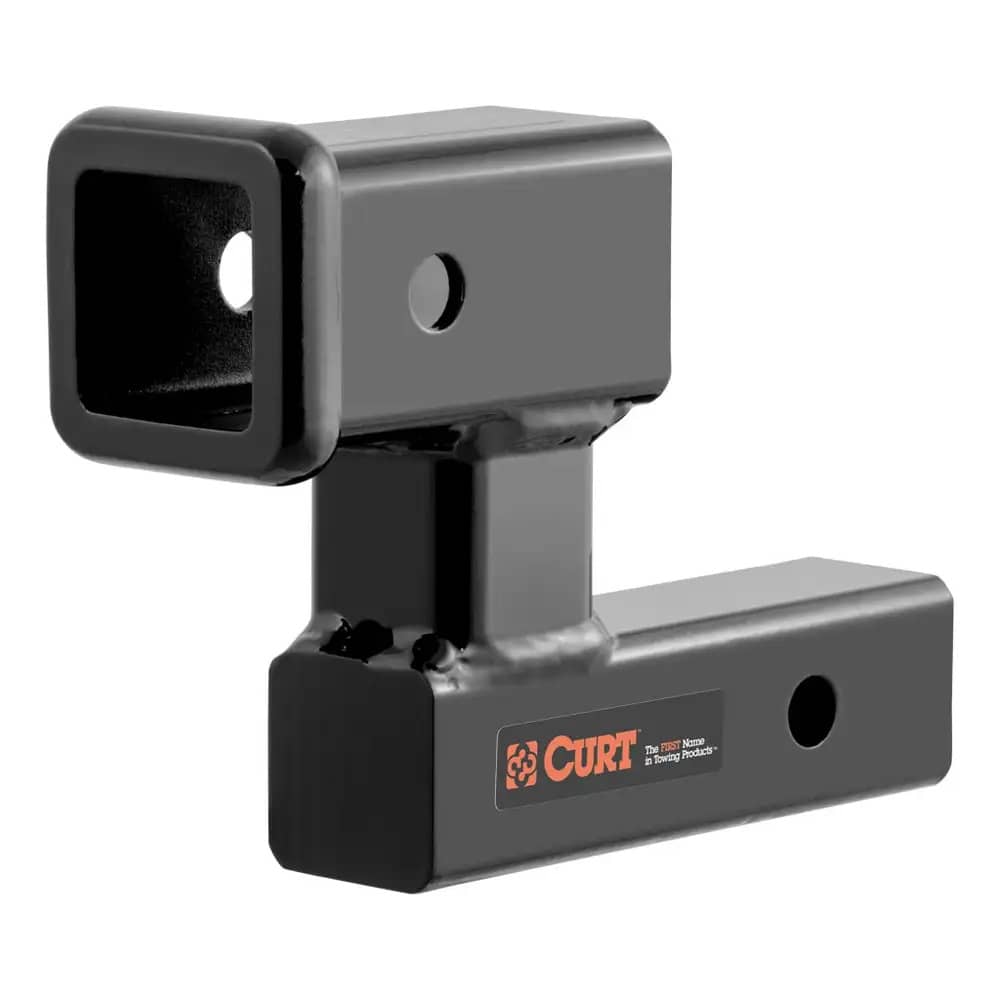 RAISED RECEIVER ADAPTER (2" SHANK, NOT FOR TOWING USE, 4-1/4" RISE)