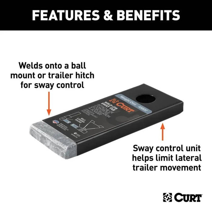 Weld-On Sway Tab