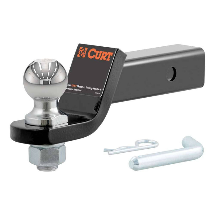 LOADED BALL MOUNT WITH 2" BALL (2" SHANK, 7,500 LBS., 2" DROP)