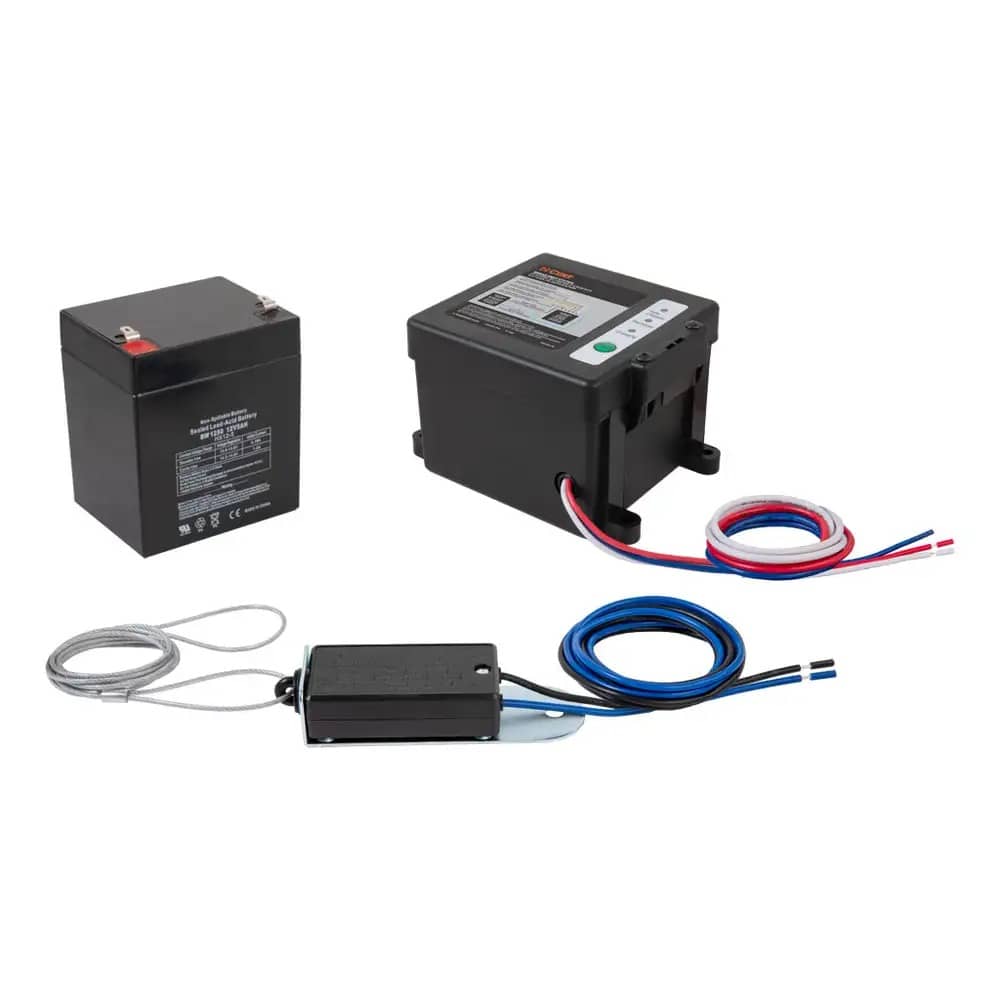 PUSH-TO-TEST BREAKAWAY KIT WITH SIDE-LOAD BATTERY