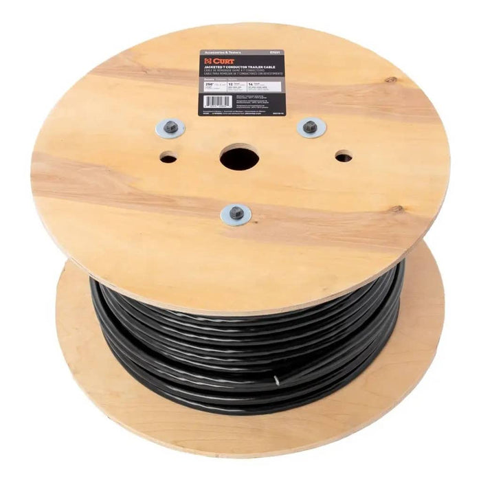 7-WIRE TRAILER CABLE WIRING 250' SPOOL 12/14 GAUGE WIRE